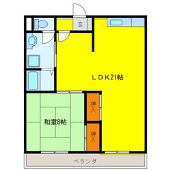 マンション島原の物件間取画像